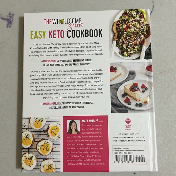 Maya Krampf “The Wholesome Yum Easy Keto Cookbook” - Picture 2 of 3